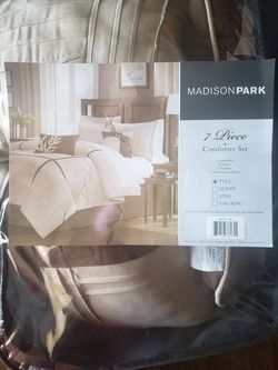 Madison Park 7pc. Comforter set PICK UP ONLY!
