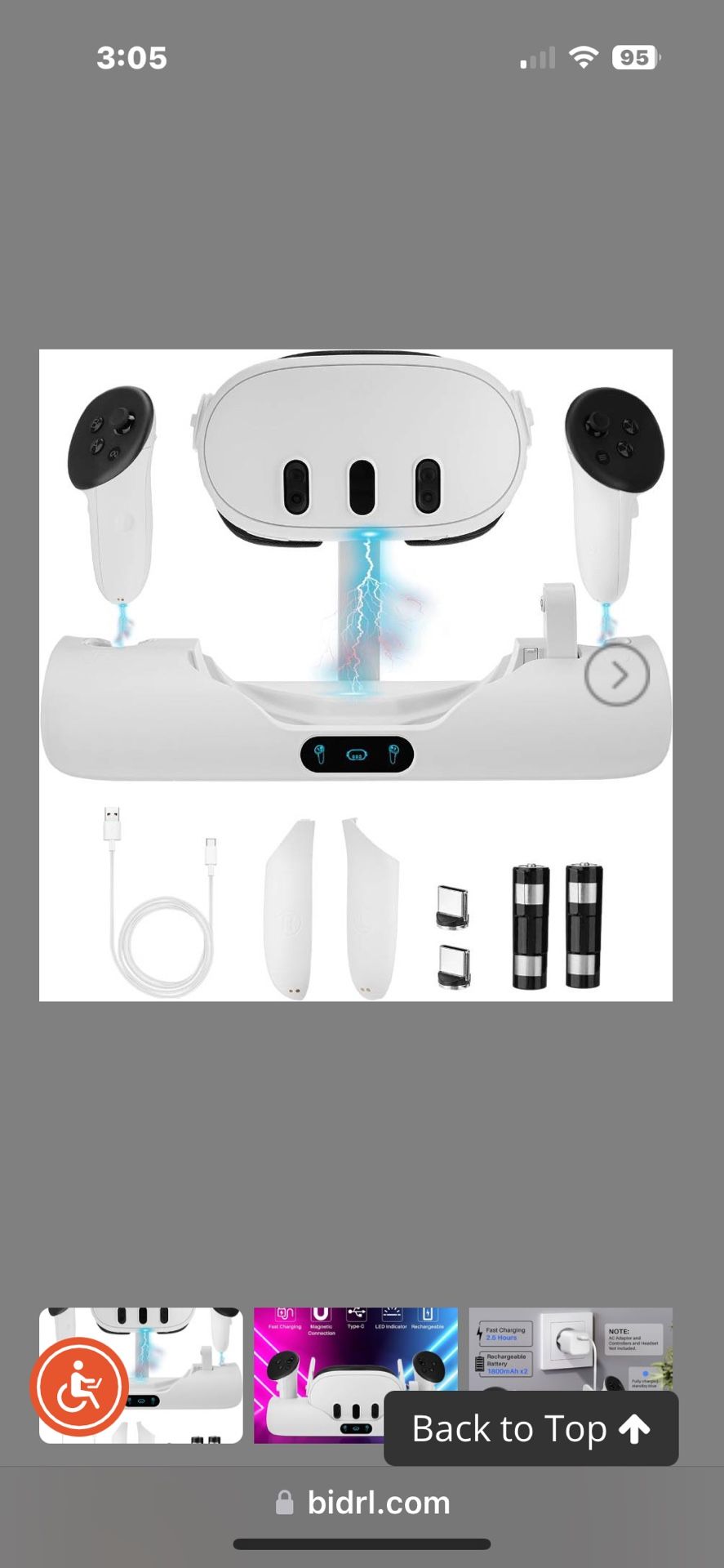 Meta Quest 3 Docking Station