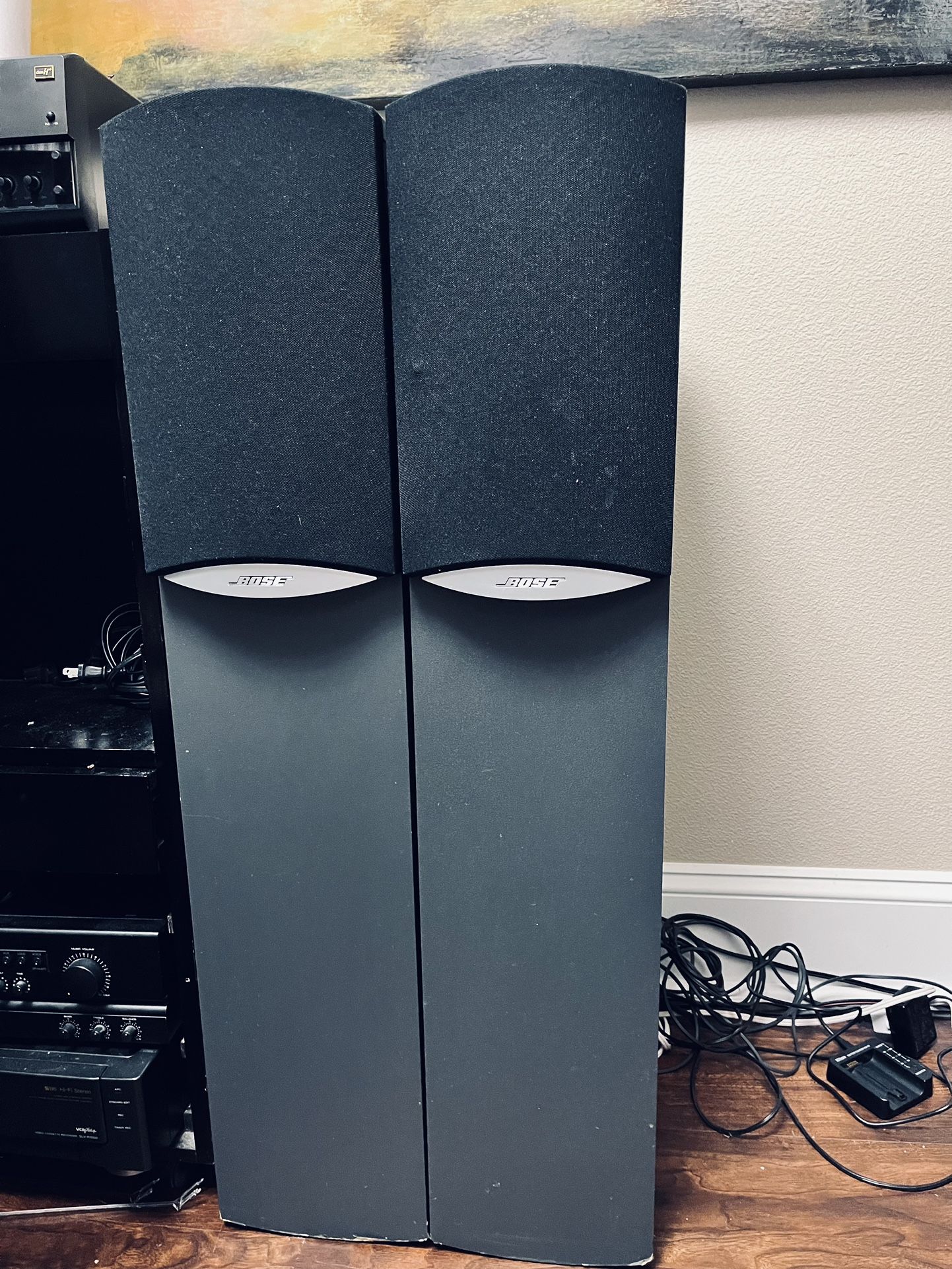 Bose 701 Series II Floor Tower Stereo Speakers Pair