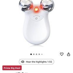 Microcurrent Facial Device,Latest Red Light Technology，Enhances The Ability to Lift The Face and Tighten The Skin，Facial Wrinkle Equipment，Smart Photo