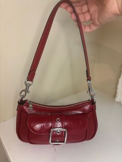 Coach Ashton mini red bag