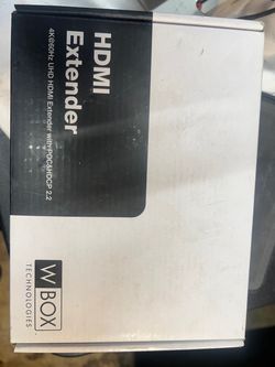 W Box Technologies 4K HDMI Extender