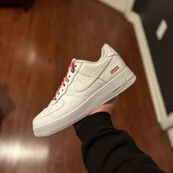 Supreme X Air Force One Low White Sz 10 