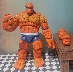 Retro The Thing (Marvel Legends, F4, Fantastic Four, Ben Grimm, Dr. Doom)