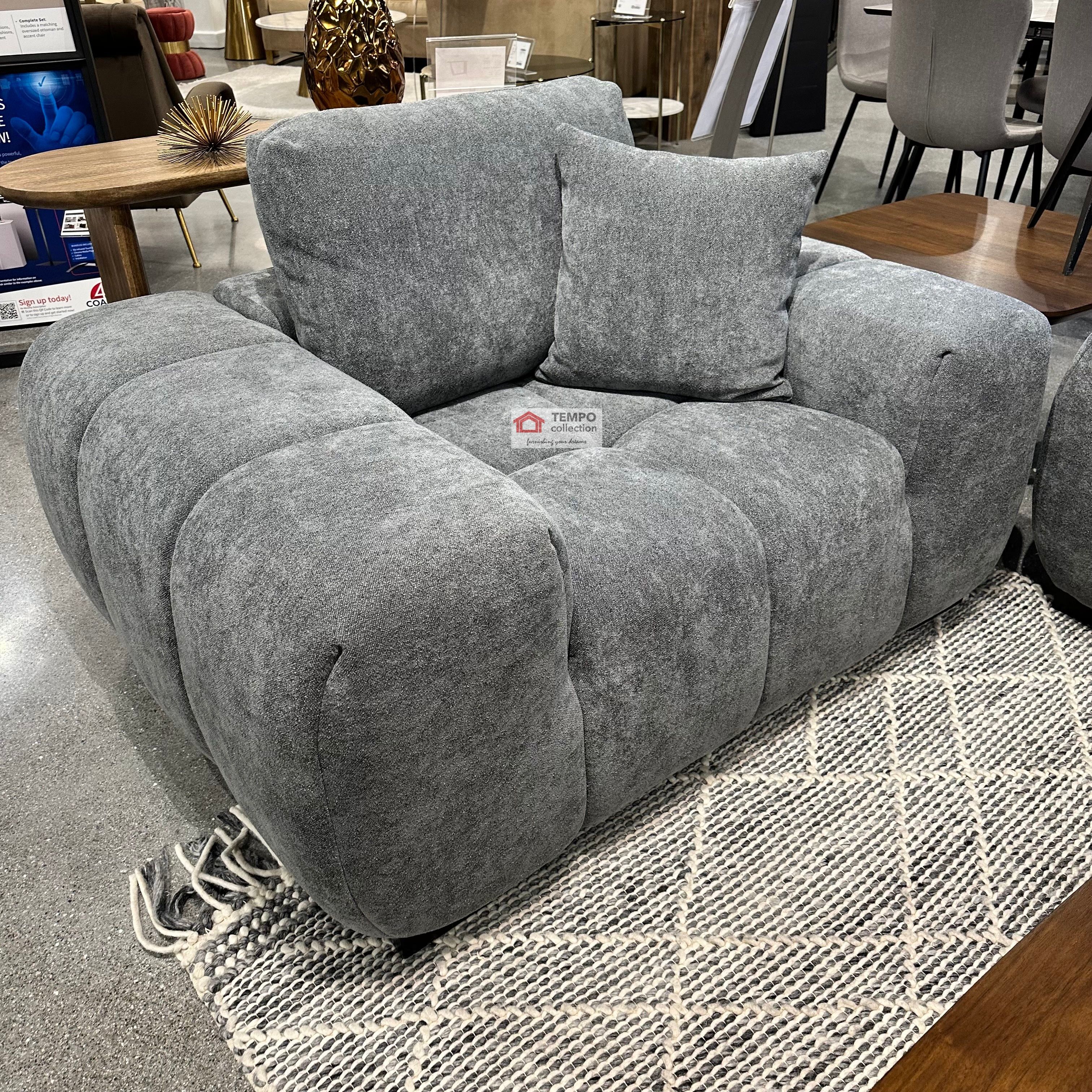 SECTIONAL CHAISE SOFA GREY