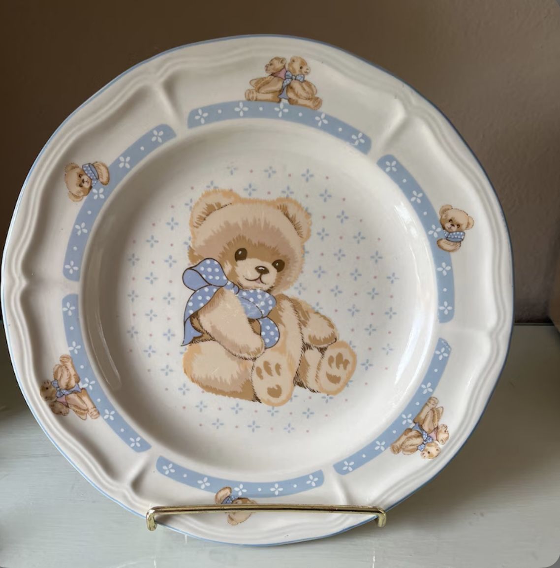 Bear Ceramic Dining Plates/Bowls/Cups Set