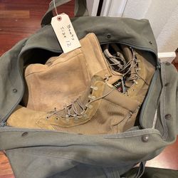 Military Surplus Size 12 and Size 12.5 Boots