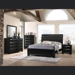 BLACK KING BED! $299! BLACK KING BED $299! DELIVERY TODAY! ALL CREDITS WELCOME! 