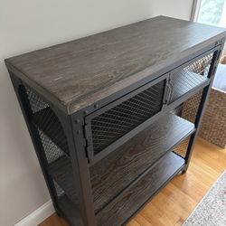 Metal/Wood Dresser/Cabinet 