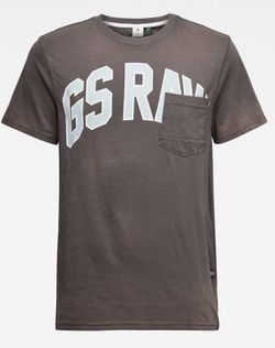G-Star RAW Men Printed Cotton Blend Tee T Shirt Short Sleeve Black Size L NEW Very Rare. Brand New. Ships same day.