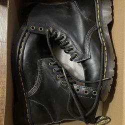 Dr Martens 1460 Pascal Black Leather Boots Women’s Size 7