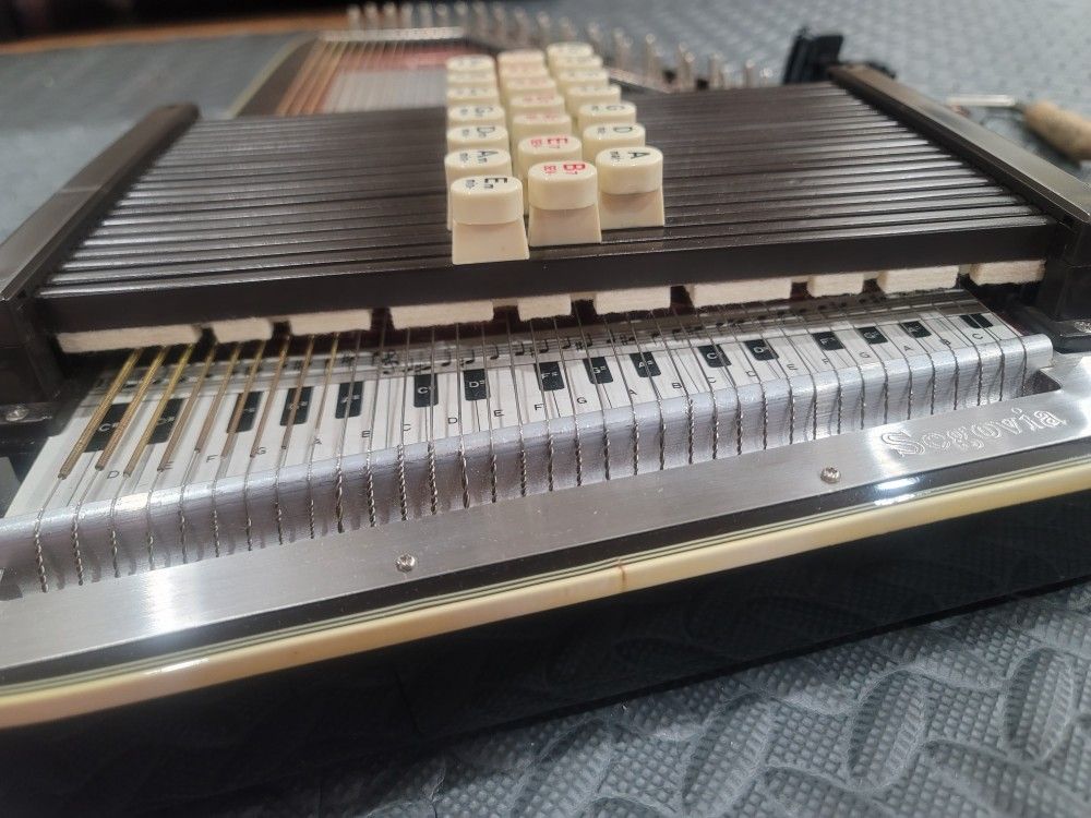 Unique Chroma Harp/Lap Harp/Stringed Dulcimer