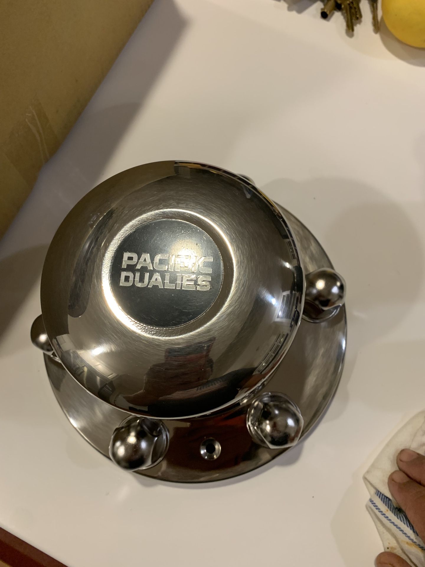 Pacific Dualies Polished Wheel Simulator