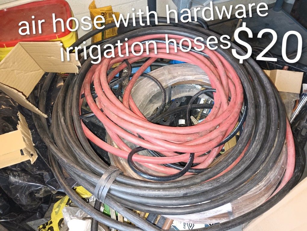 Irrigation And Air Hoses/ Used Good