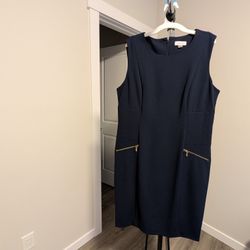 Calvin Klein Blue Dress Size 14