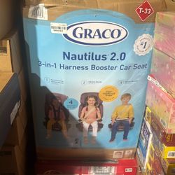 graco nautilus 2.0 3 in 1 harness booster car seat