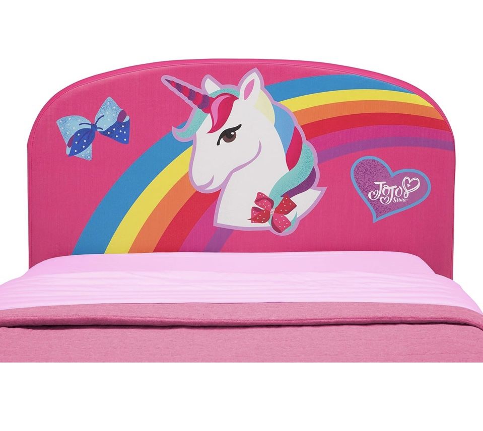 NIB Children Jojo Siwa Upholstered Twin Bed