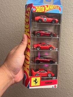 hot wheels ferrari 5 pack