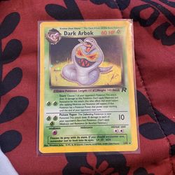Dark Arbok Pokémon 