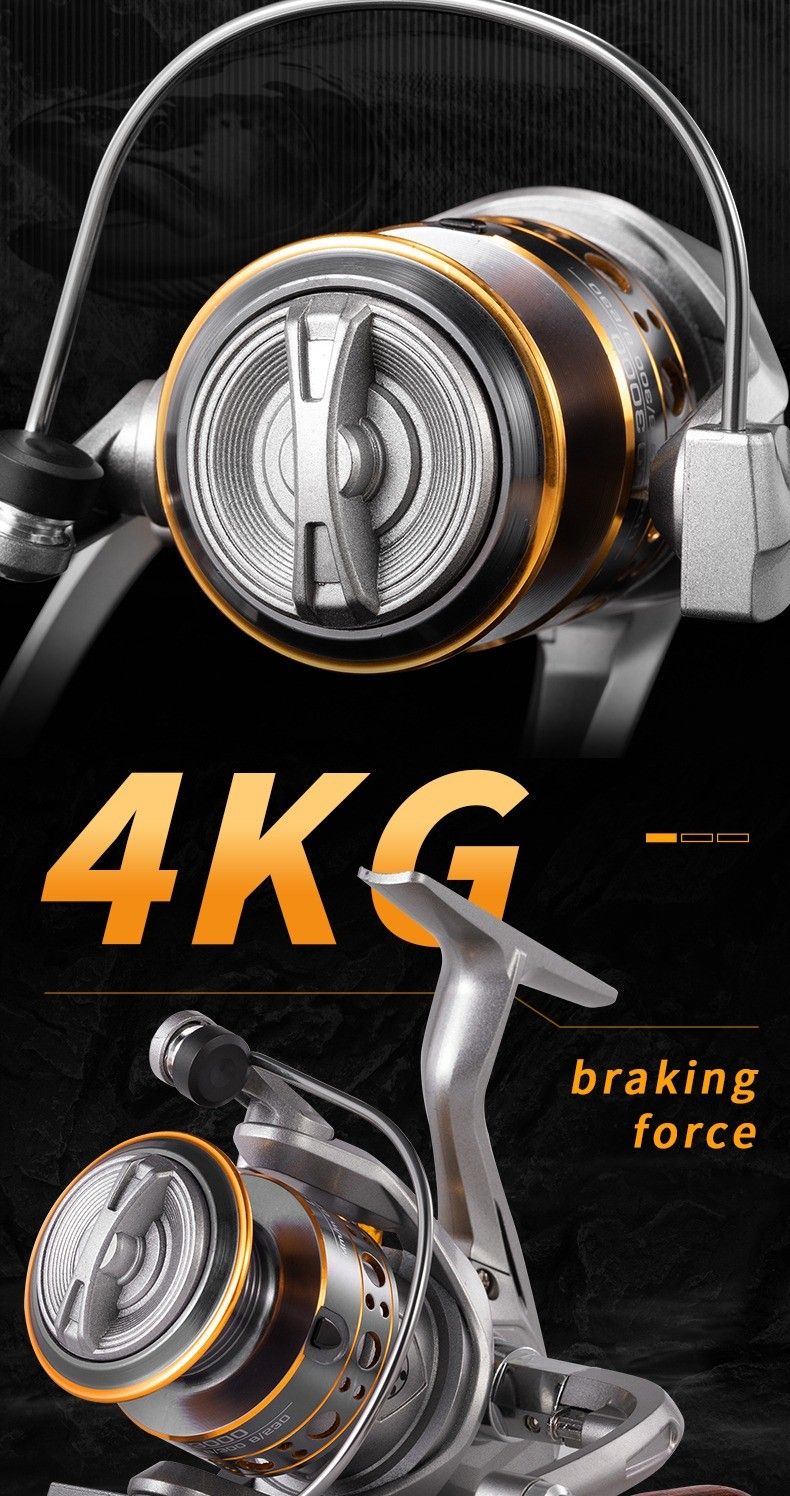 spinning reel fishing reel sea rod reel anchor fishing reel long casting reel fish 4000reels