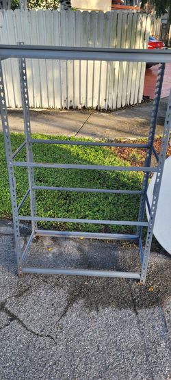 Free Shelf and plastic tables