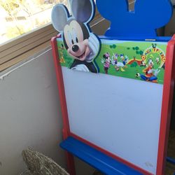 Wooden Mickey Mouse Chalk Board 