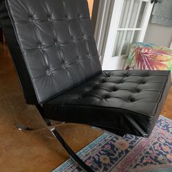 1 Barcelona Style Chair  Mid Century Modern - Make Offer 