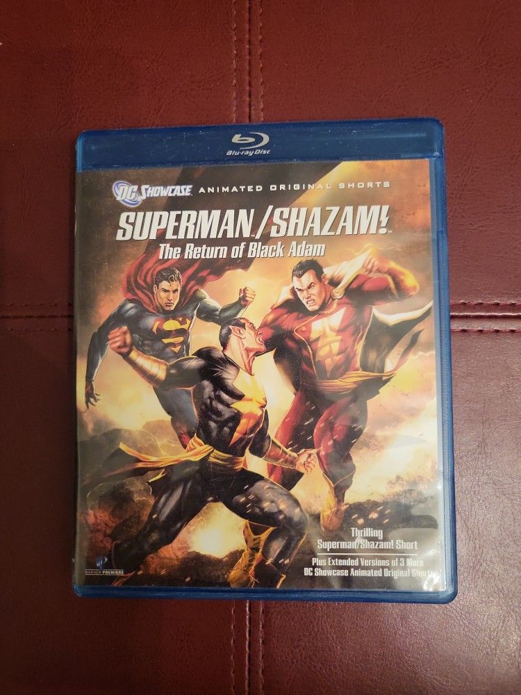Superman Shazam The Return Of Black Adam + More Blu-ray 