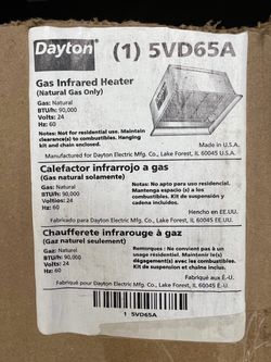 Gas Infrared Heater