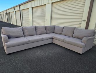 Gray Ashleys Furniture Sectional (WILL DELIVER)