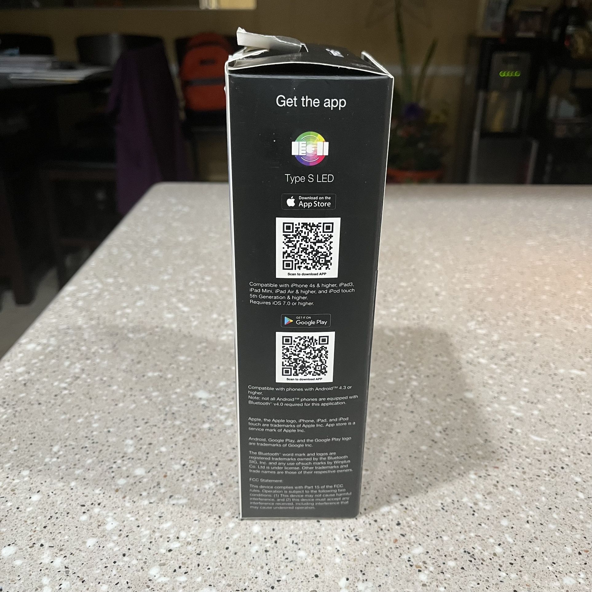 TYPE S Multiple Color Smart Exterior Trim Lighting Kit Open Box for