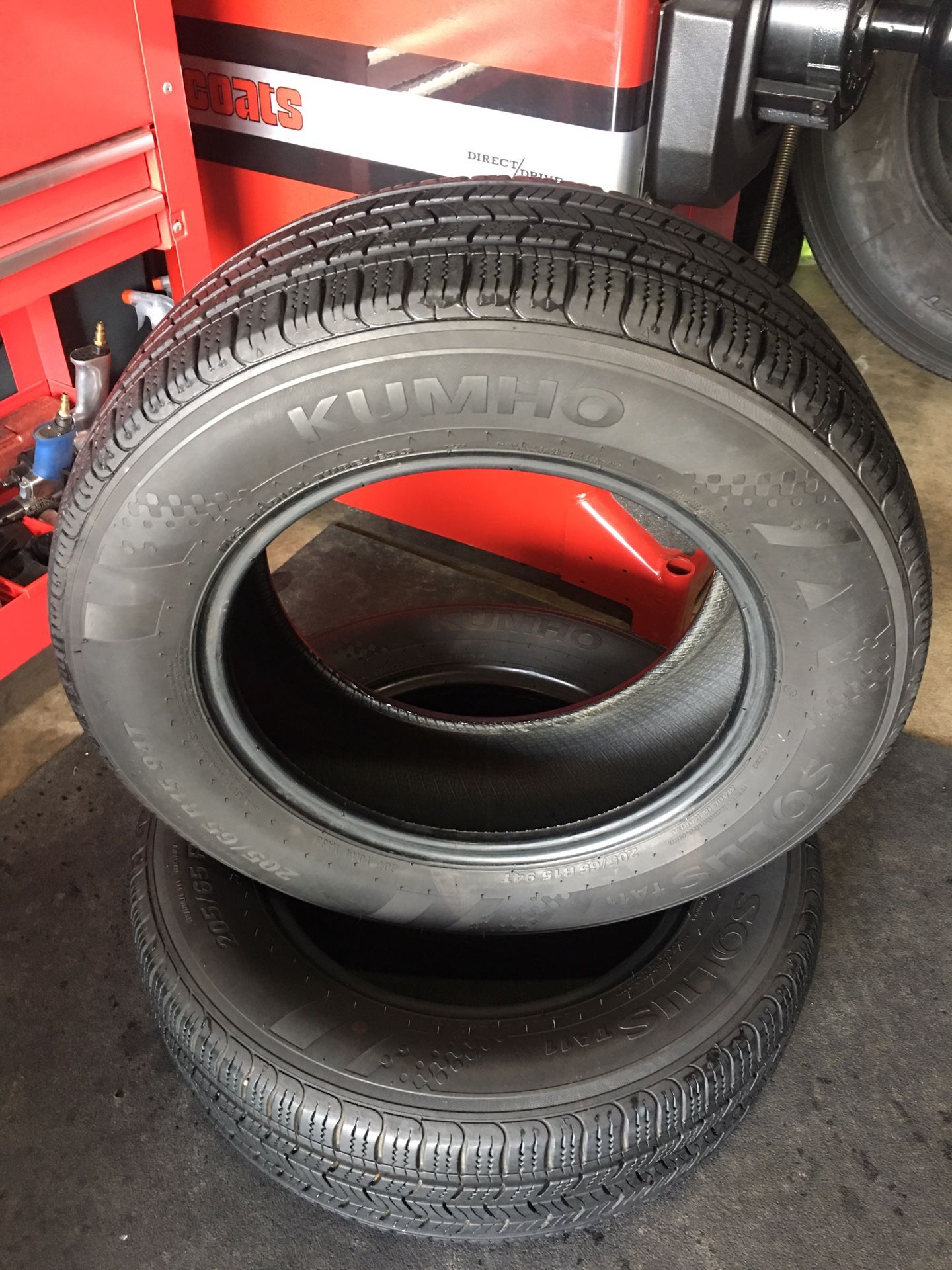 Kumho Used Tires 205/65r15 (2)