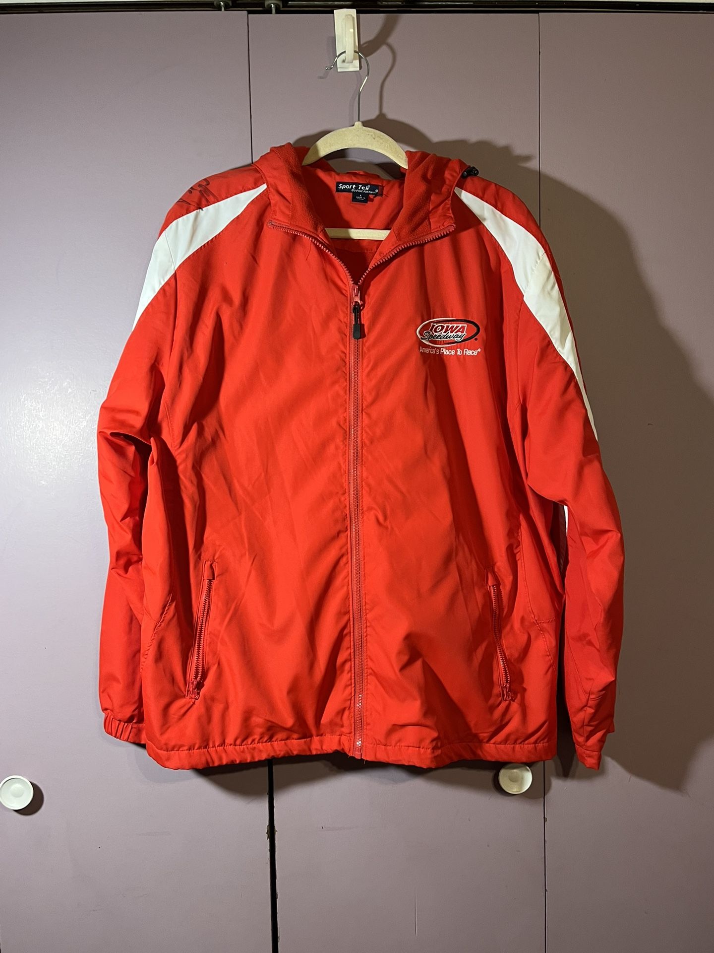 Women Sport Tek Iowa Speedway Jacket