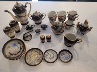 Dragonware Tea Set