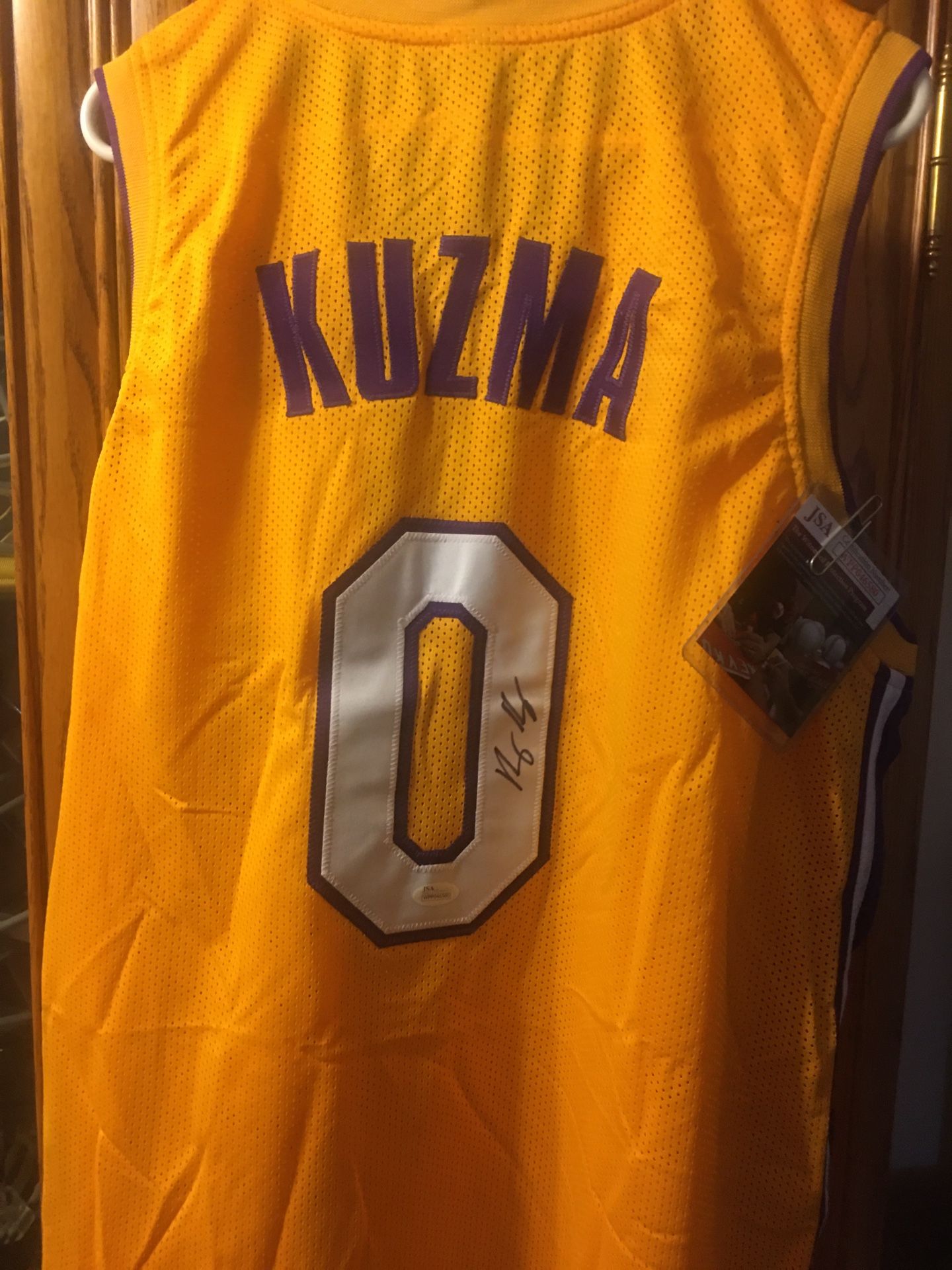 Kyle Kuzma Rookie Lakers Jersey