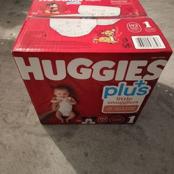 Huggies Diapers Size 1 New Baby Diapers