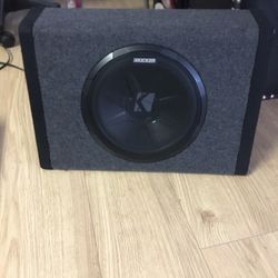 10” Kicker Sub 