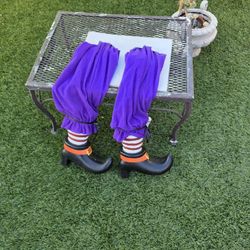 Halloween 🎃 Witch Legs Decoration