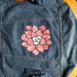 Painted Jean Jacket Sm. Woman 