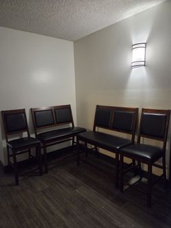 Beautiful Dining Chairs and Bench (ALL FOR $150)