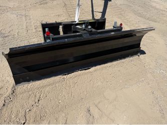 Skid steer dozer blade bobcat dozer blade attachment 84”
