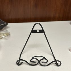 Black Metal  Display  Easel