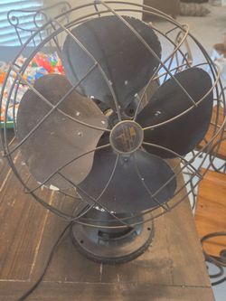 Vintage Emerson Electric Fan 12” 77646-as Oscillator Works