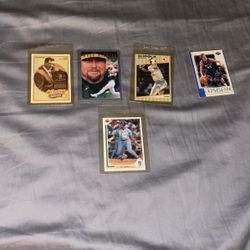 Baseball Cards And Basketball Card