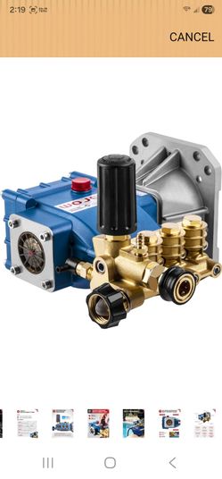 Pressure Washer  Pump