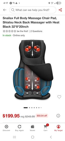 Full body massage chair