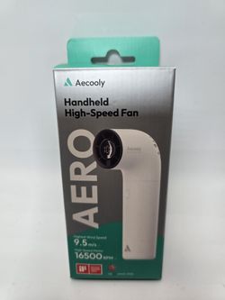 Aecooly Portable Handheld Fan, Powerful Turbo Mini Fan, 15000 RPM High Speed