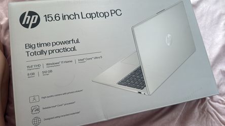 New HP laptop