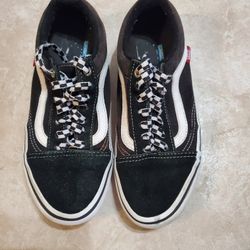 Black And White Girl's Vans