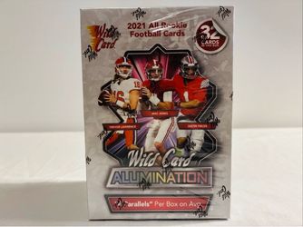 2021 Wild Card Football Blaster box